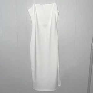 White Midi Dress